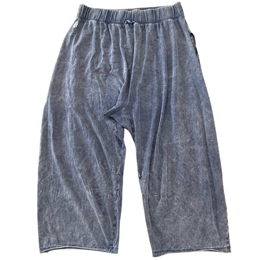 Free People Movement Mineral Wash Capri Pants Women's Medium (Preloved) - Picture 3 of 10